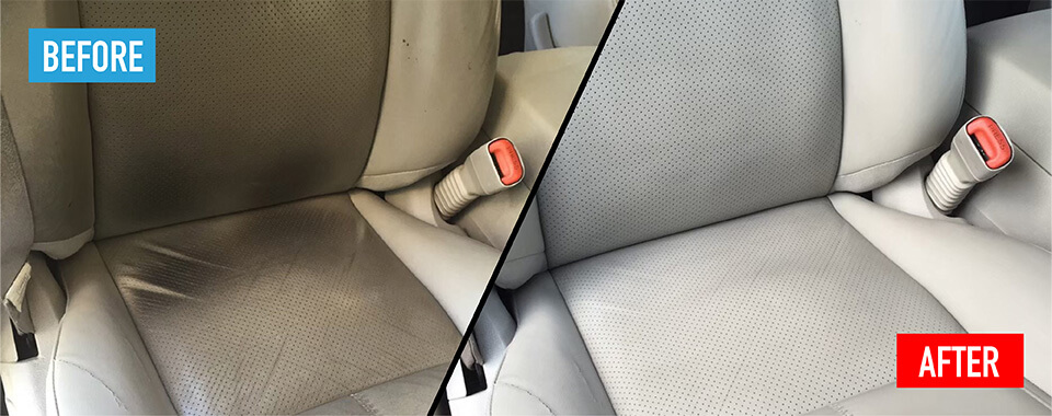 レザーシートクリーニング