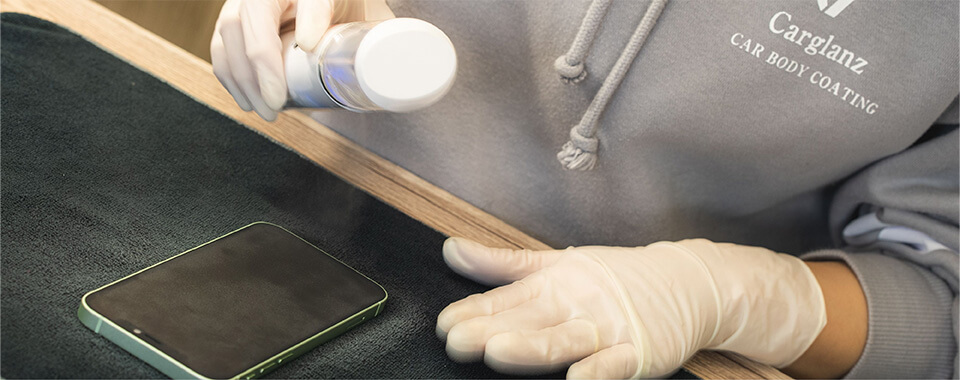 カーコーティングのノウハウをいかした施工技術